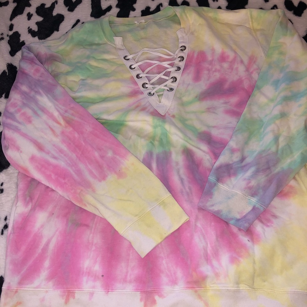 Tie dye sweater
